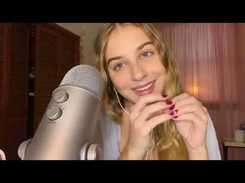 ASMR fast and aggressive unpredictable triggers + tapping, personal attention and whispering