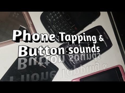 ASMR || Old phone tapping & button pushing ||