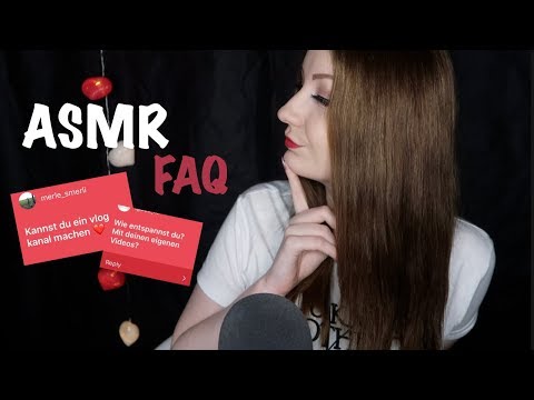 ASMR 💫 Whispering and LAYERED SOUNDS | whispered FAQ | cushyASMR ❤️