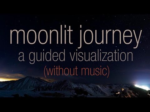 [BINAURAL ASMR] Moonlit Journey: A Guided Visualization (ear to ear whispering, no music)