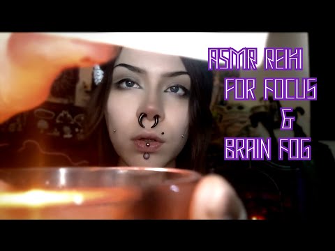 ASMR Reiki | Focus & Brain Fog (w/ & w/o layered sounds) 🔮👁