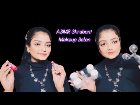 ASMR Facial and Makeup Applications | Makeup Salon Role play | ✨💄