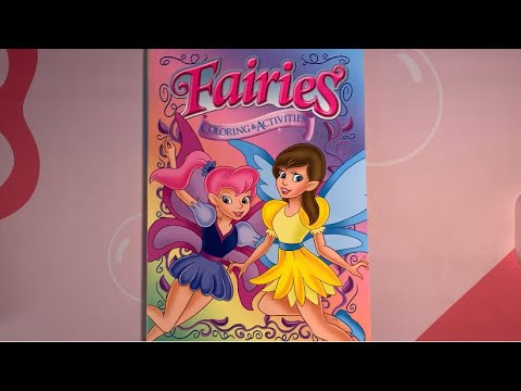 ASMR Color With Me | Coloring In A Fairy Coloring Book (No Talking)