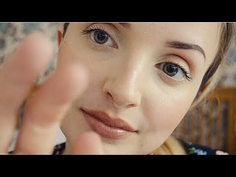 ASMR inaudible whispering😴 💆🏼‍♀️personal attention with soft hand movements 🧜‍♀️