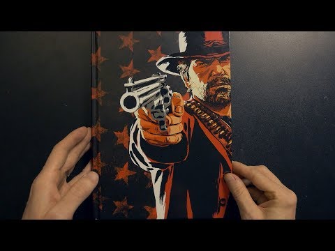 Browsing the Red Dead Redemption 2 Official Guide | ASMR