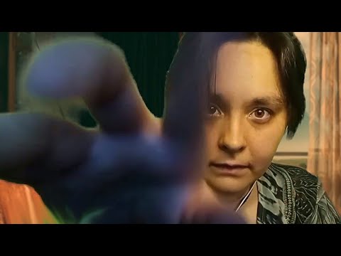 ASMR You are my research project (tapping your face with BINAURAL keyboard sounds around your head)