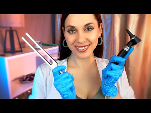 ASMR There is something in your EAR roleplay 👂Ear Cleaning 👂Otoscope Tuning Fork
