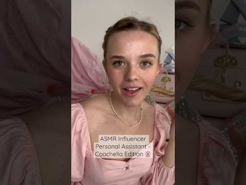 ASMR Preview: Influencer Personal Assistant Roleplay - Coachella Edition 🎡✨