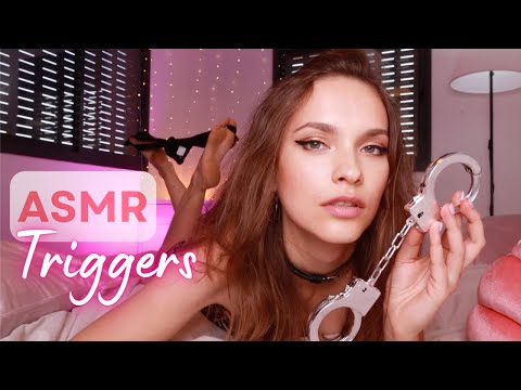 ASMR Girlfriend Ties You Up With Tingles, Triggers and Handcuffs ❤️