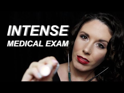 💊ASMR Intense Medical Exam💊 Role Play for Tingles & Sleep (ft. Eye & Ear Exam)