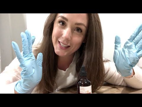 ASMR – Coconut oil on Latex Gloves [Custom video]