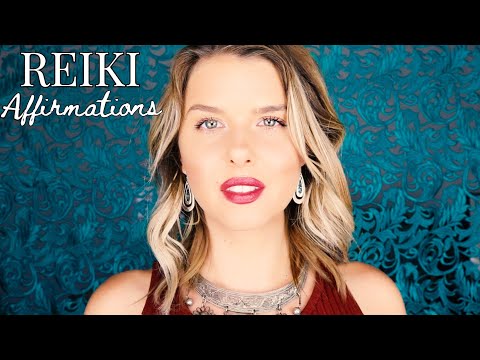 ASMR Writing Affirmations in Your Aura with Crystals & Incense/Healing with Words/ASMR Reiki Master