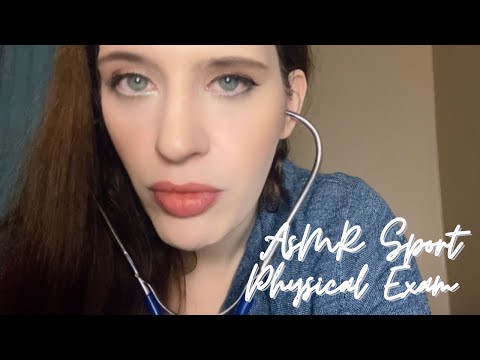 ASMR Sport Physical Exam For  A Competition ( Request 😀)#whispering
