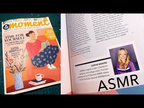 ASMR Magazine (ASMR Article) ✨Whispered Page Turning✨