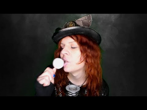 ASMR | Licking A Big Monster Wunderball Lollipop (No Talking) | Eating Sounds