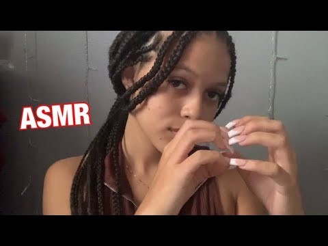 ASMR| NAIL TAPPING, SHIRT SCRATCHING, and MOUTH SOUNDS