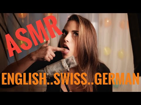 ASMR Gina Carla 💆🏽‍♀️ Soft Whispering! English..Swiss..German!