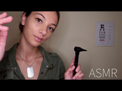 ASMR | Army Medic Roleplay 🪖Checkup and Nerve Exam