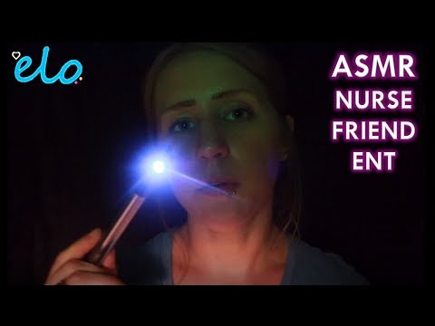 ASMR - Friend practices nursing skills on you (ENT & Eyes)