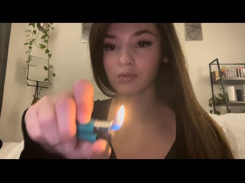 ASMR Lighter Flicking and Personal Attention