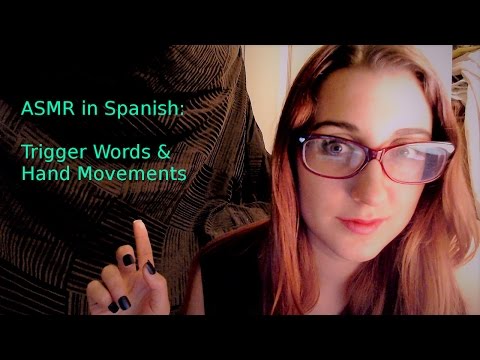 ASMR Español - Trigger Palabras y Movimientos de las Manos