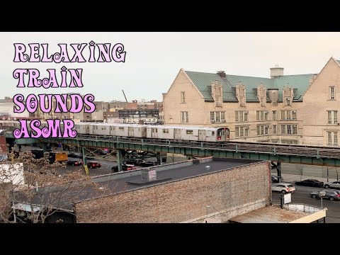 Train sounds for relaxing ASMR