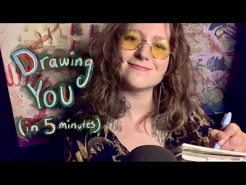ASMR | Artist draws you in 5 Minutes! ✨