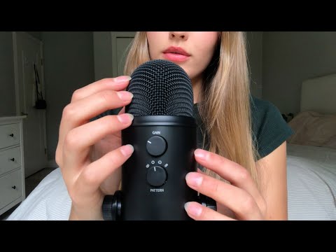 ASMR gentle, tingly scratching on the mic & mic base