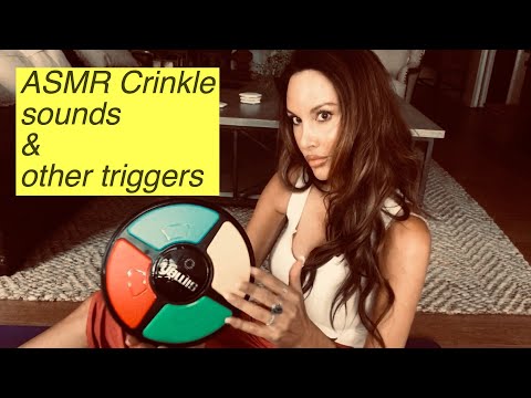 Crinkle sounds and other triggers for relaxation