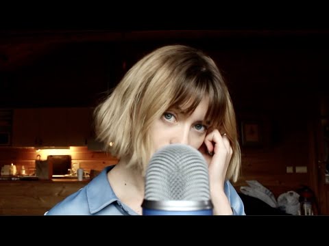 ASMR Touching your lovely face. Clicky & Tingly sounds to Relax you ❤️
