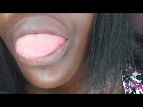 ASMR💕  lens licking 😛& spitting 💦 for your face|fast &Aggressive mouth sounds
