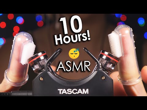 [No Talking TASCAM ASMR] Deep Ear Scratching 😴 99.99% of YOU will fall asleep (10 Hours)