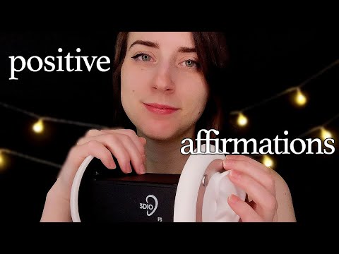 ASMR Positive Affirmations + Head Tapping/Scratching (whispered)