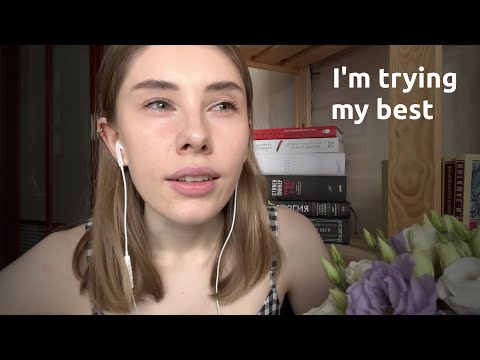 ASMR | I'm trying to speak English again | Whisper and tapping (ENG)