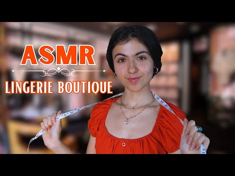 ASMR || shopping for lingerie at the mall