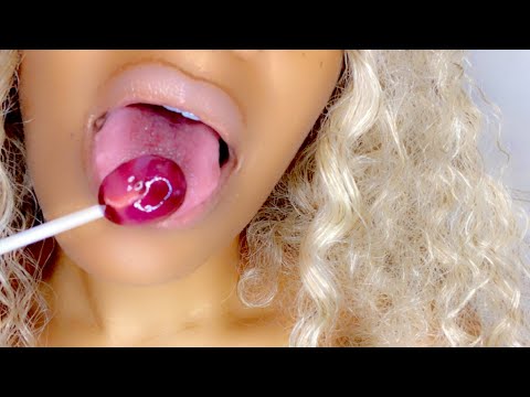 ASMR | Pov Licking Lens & Licking lollipop No Talking