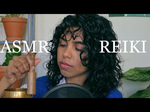 ASMR Reiki & Blue Lotus Tea Ceremony | For Anxiety, Stress & Setting Intentions 🍵
