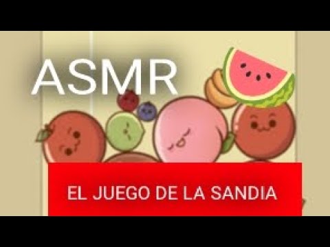 JUEGO DE LA SANDIA ASMR-Hombre ASMR