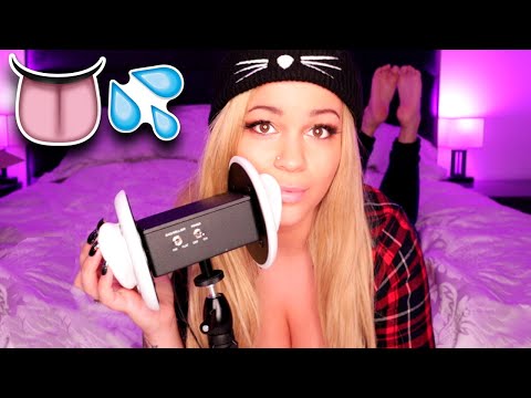 ASMR Ear Eating Sounds with 3DIO Mic (No Talking After Intro)