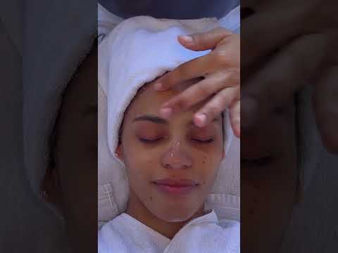 ASMR: Relaxing Thai Facial Massage for Face Lifting! #shorts