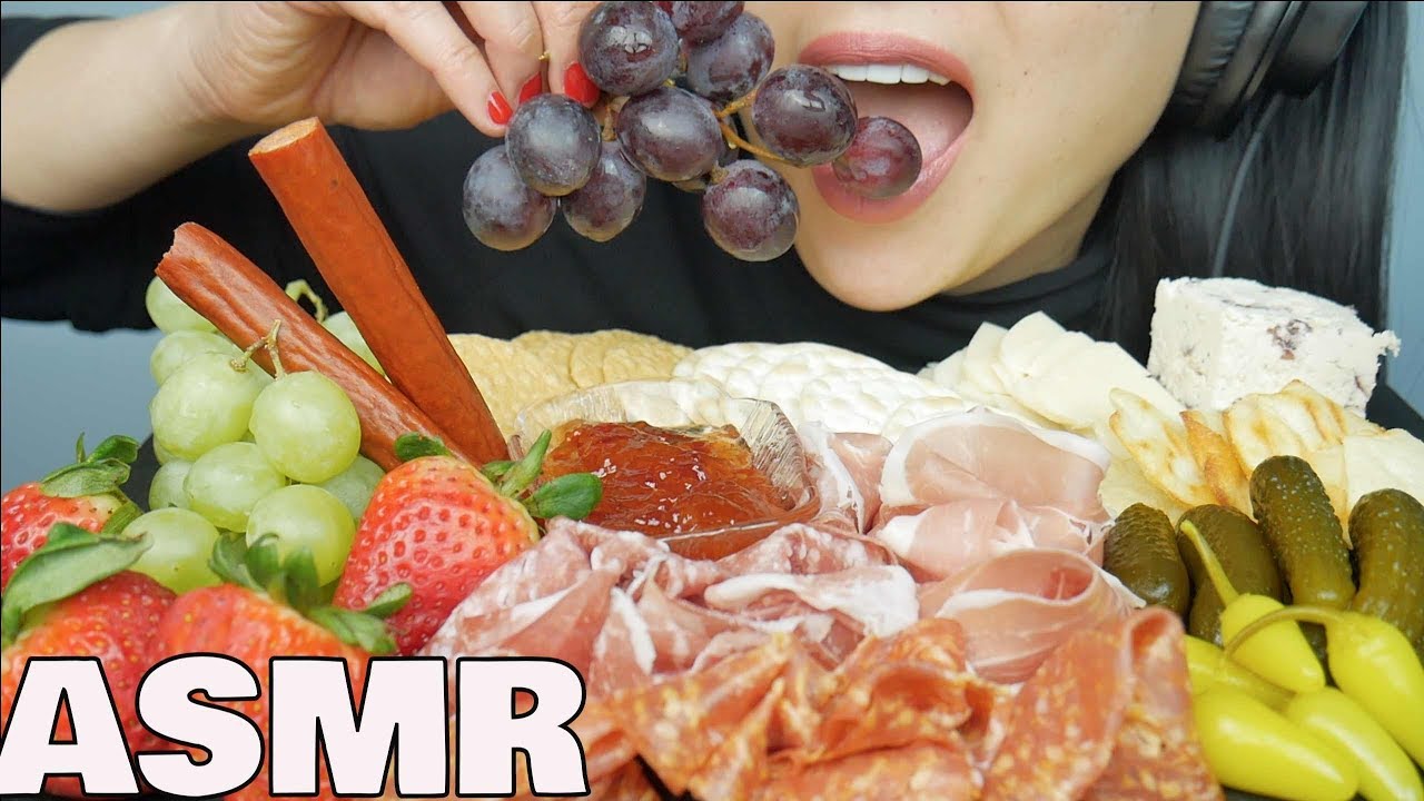ASMR CHEESE PLATTER (EXTREME CRUNCH EATING SOUNDS) | SAS-ASMR