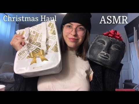 Christmas Present Haul FAST and AGGRESSIVE ASMR