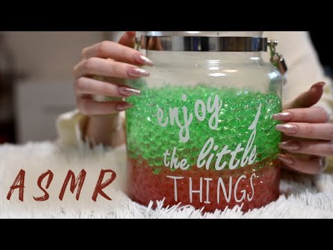 ∼ ASMR ∼ Ready for tingles?  Water Crystal Beads, Tapping, Scratching, Squeezing 🤗👂