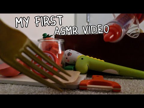 My First Ever ASMR Video, It's a bit Weird...(Be Nice)  lofi friday asmr