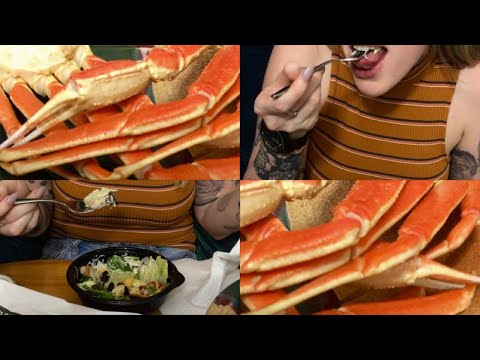 ASMR SNOW CRAB LEGS | Chattering About My Least & Favorite YouTubers