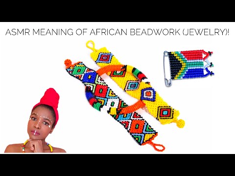 ASMR Teaching You About The Meaning of African Tribal Jewelry Beads (Soft-Spoken) 💤