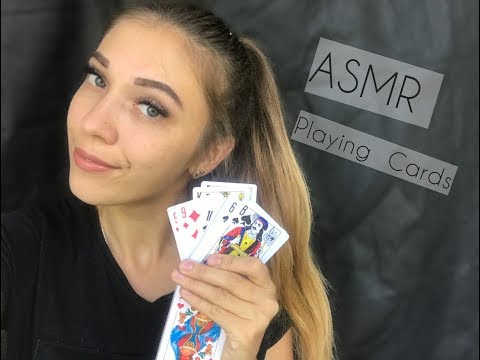 АСМР Игральные карты | Фокус с картами | ASMR Playing cards