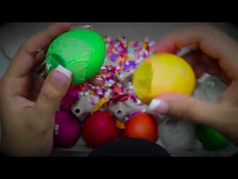 Easter Tingles: CRINKLY Bunny Ears & Cracking Confetti Eggs | ASMR Cuddles