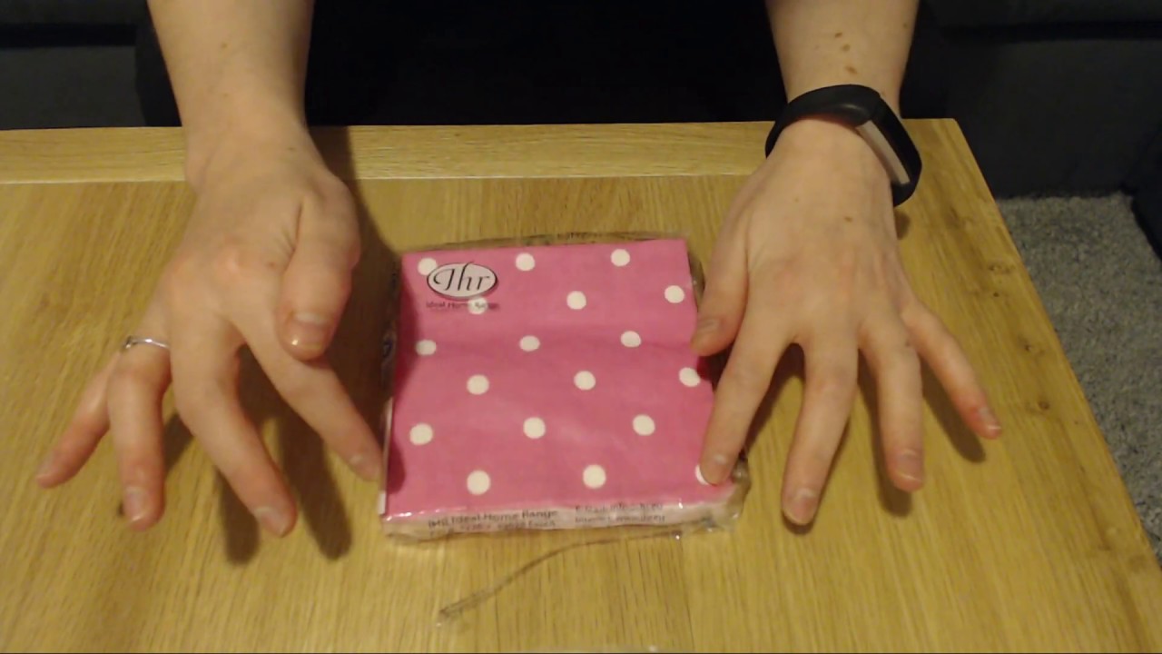 ASMR Crinkly Napkins & Whispers Intoxicating Sounds Sleep Help Relaxation