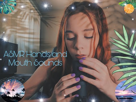 ASMR~ HANDS AND MOUTH SOUNDS (SPANISH)